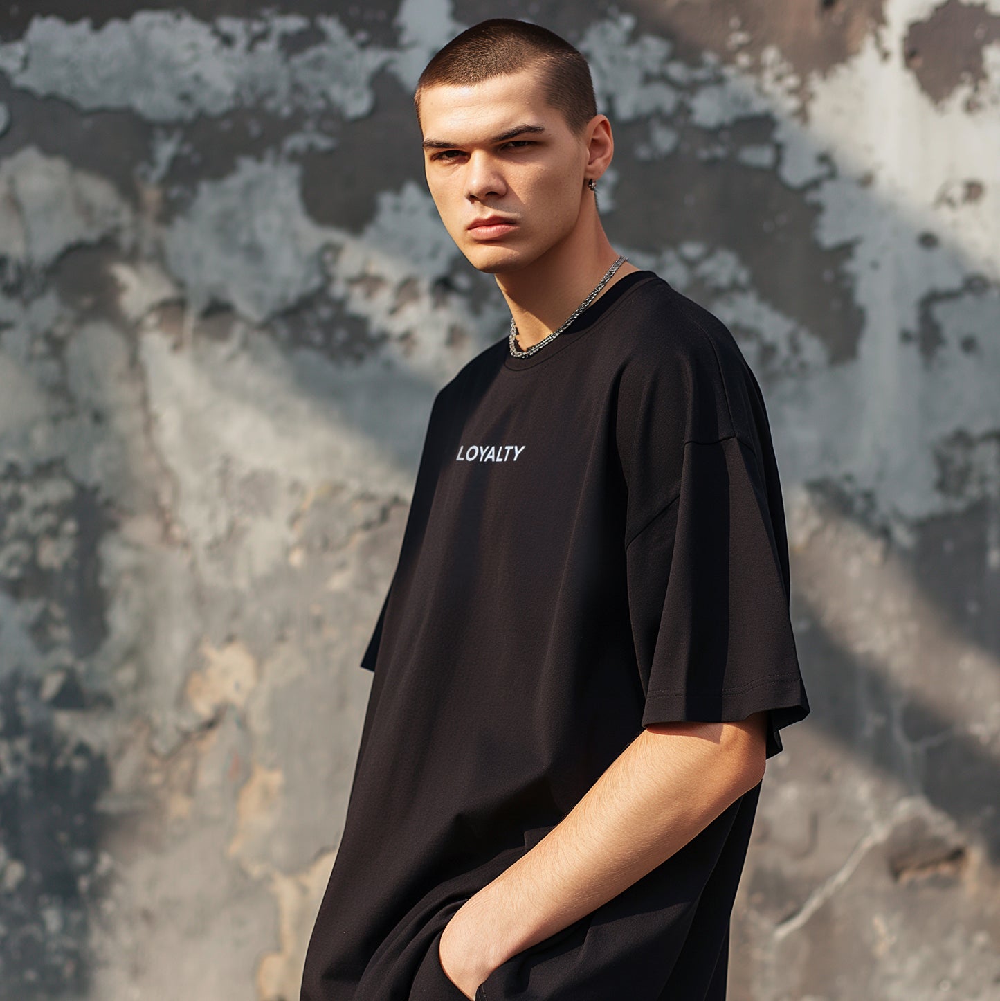 T-SHIRT “100% HU$TL€R”