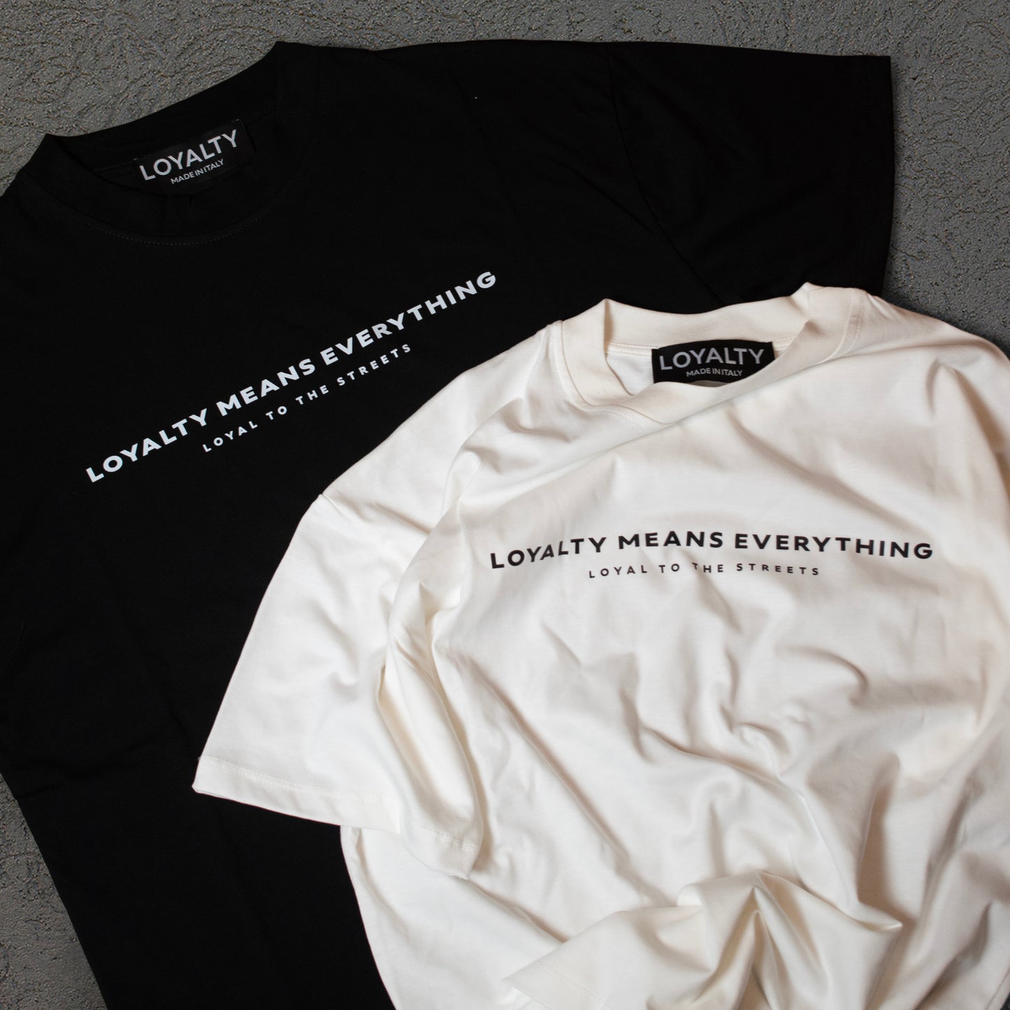 LOYALTY MEANS EVERYTHING WHITE