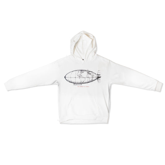 HOODIE “THE WORLD IS YOURS” WHITE