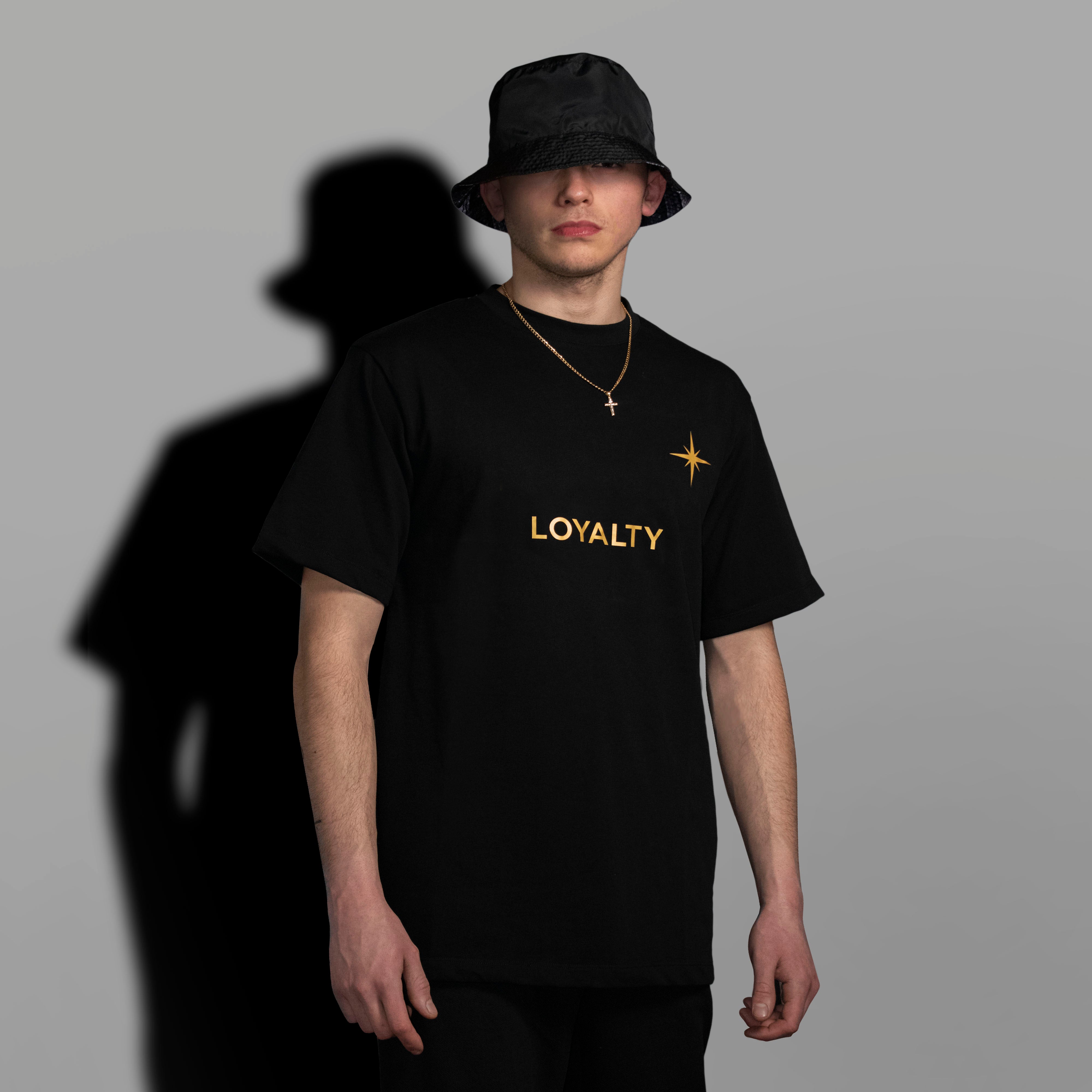 BLACK T-SHIRT - LOYALTY – LOYALTY original